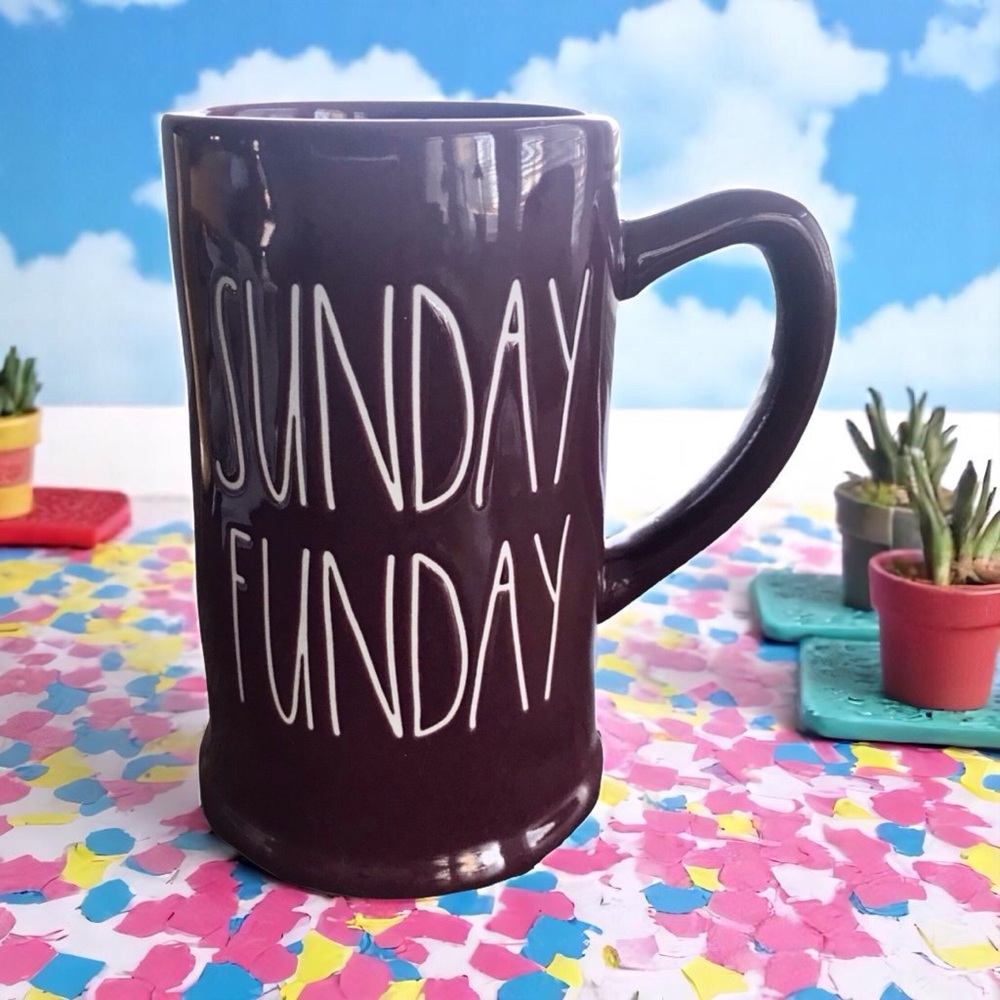 Rae Dunn Sunday Funday Mug